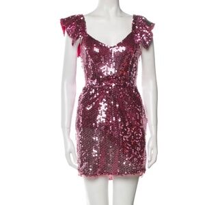 LoveShackFancy Mini Sequin Dress